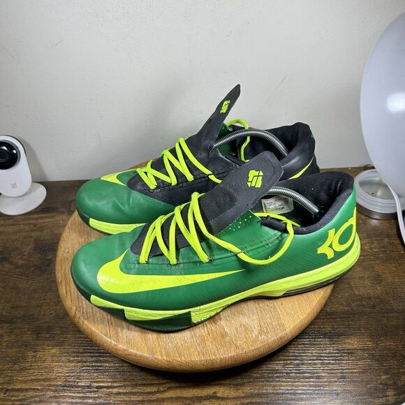 Nike KD 6 VI iDs Nike ID Rare Grinch Shoe Sneakers Men's Size 14 627964-991 - Picture 3 of 8